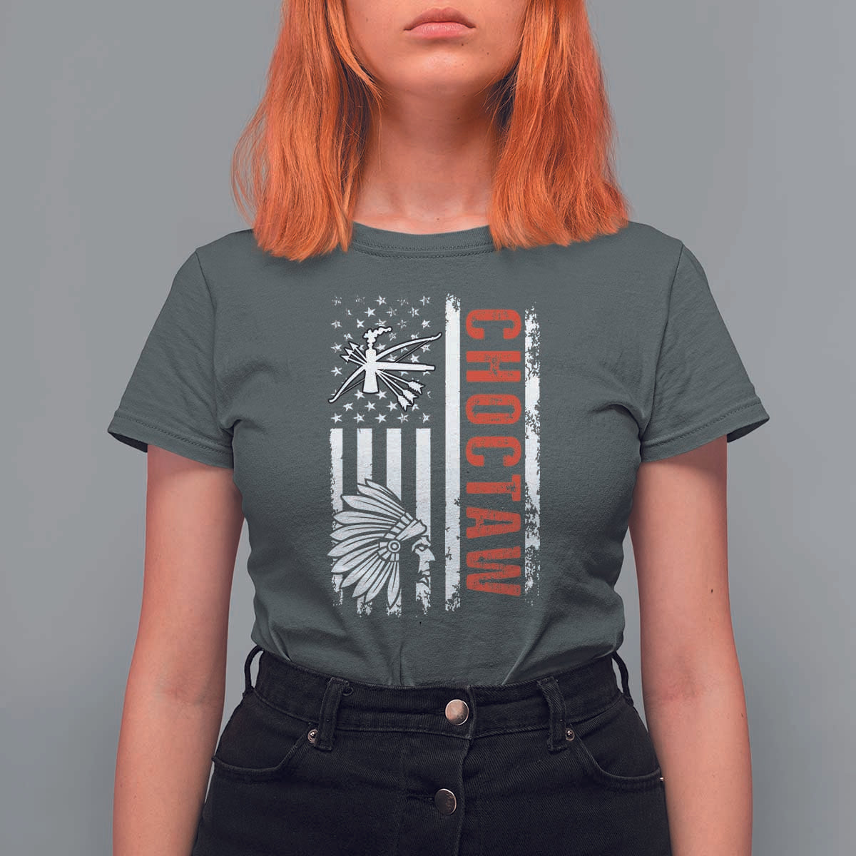 Choctaw Tribe Native American Day Indigenous Peoples Day T Shirt For Women - Wonder Print Shop