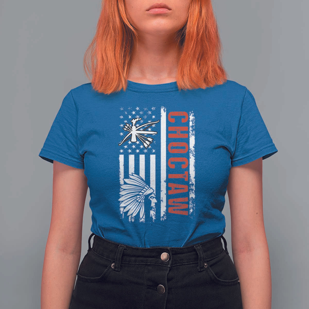Choctaw Tribe Native American Day Indigenous Peoples Day T Shirt For Women - Wonder Print Shop