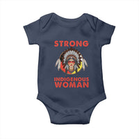 MMIW Native American Strong Indigenous Woman Baby Onesie - Wonder Print Shop