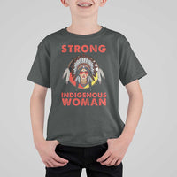 MMIW Native American Strong Indigenous Woman T Shirt For Kid - Wonder Print Shop