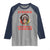 MMIW Native American Strong Indigenous Woman Raglan Shirt - Wonder Print Shop