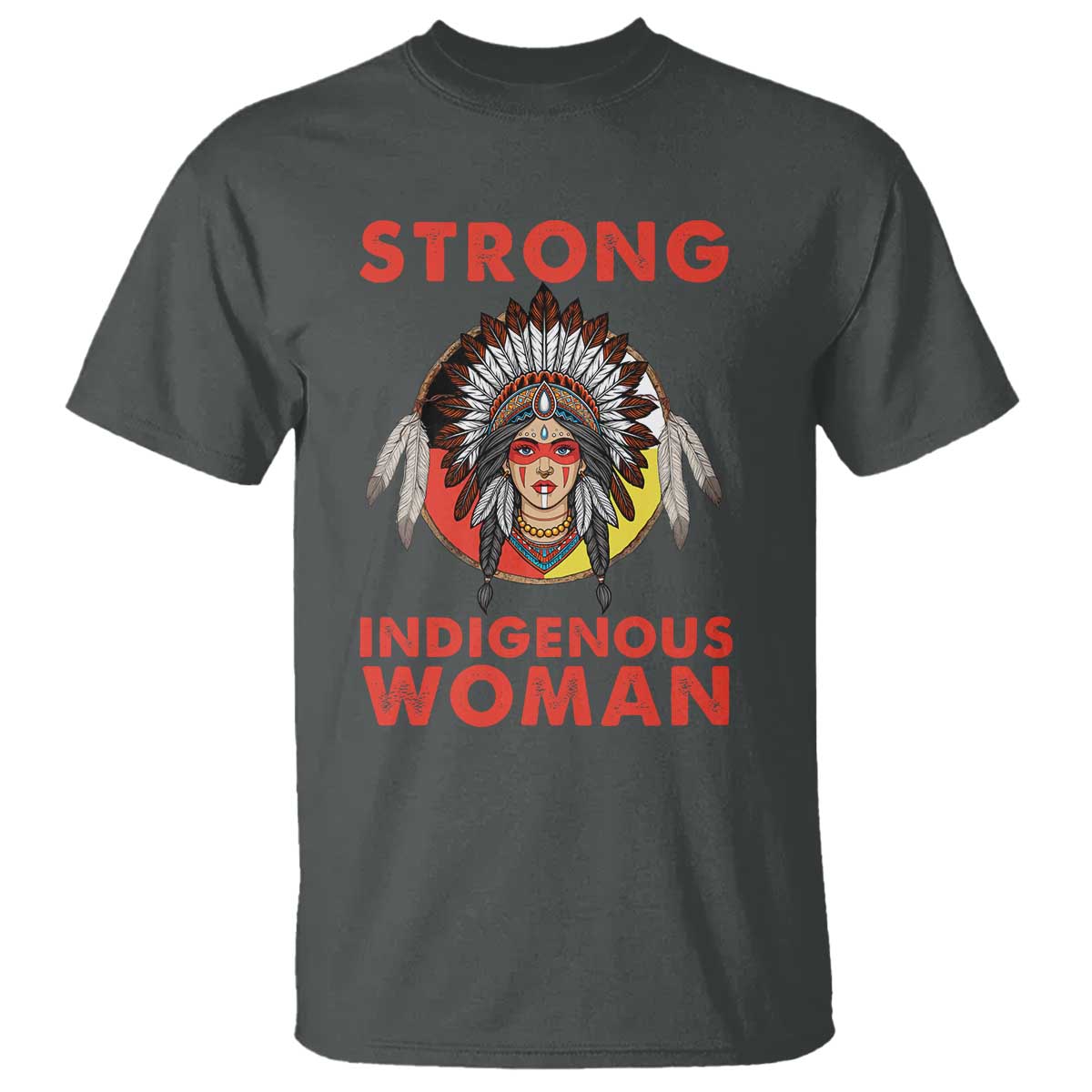 MMIW Native American Strong Indigenous Woman T Shirt - Wonder Print Shop