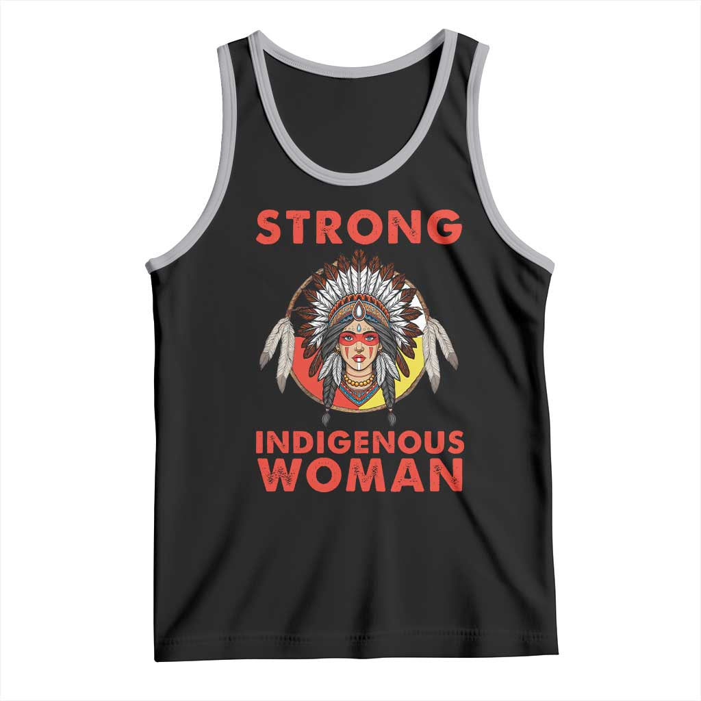 MMIW Native American Strong Indigenous Woman Tank Top - Wonder Print Shop
