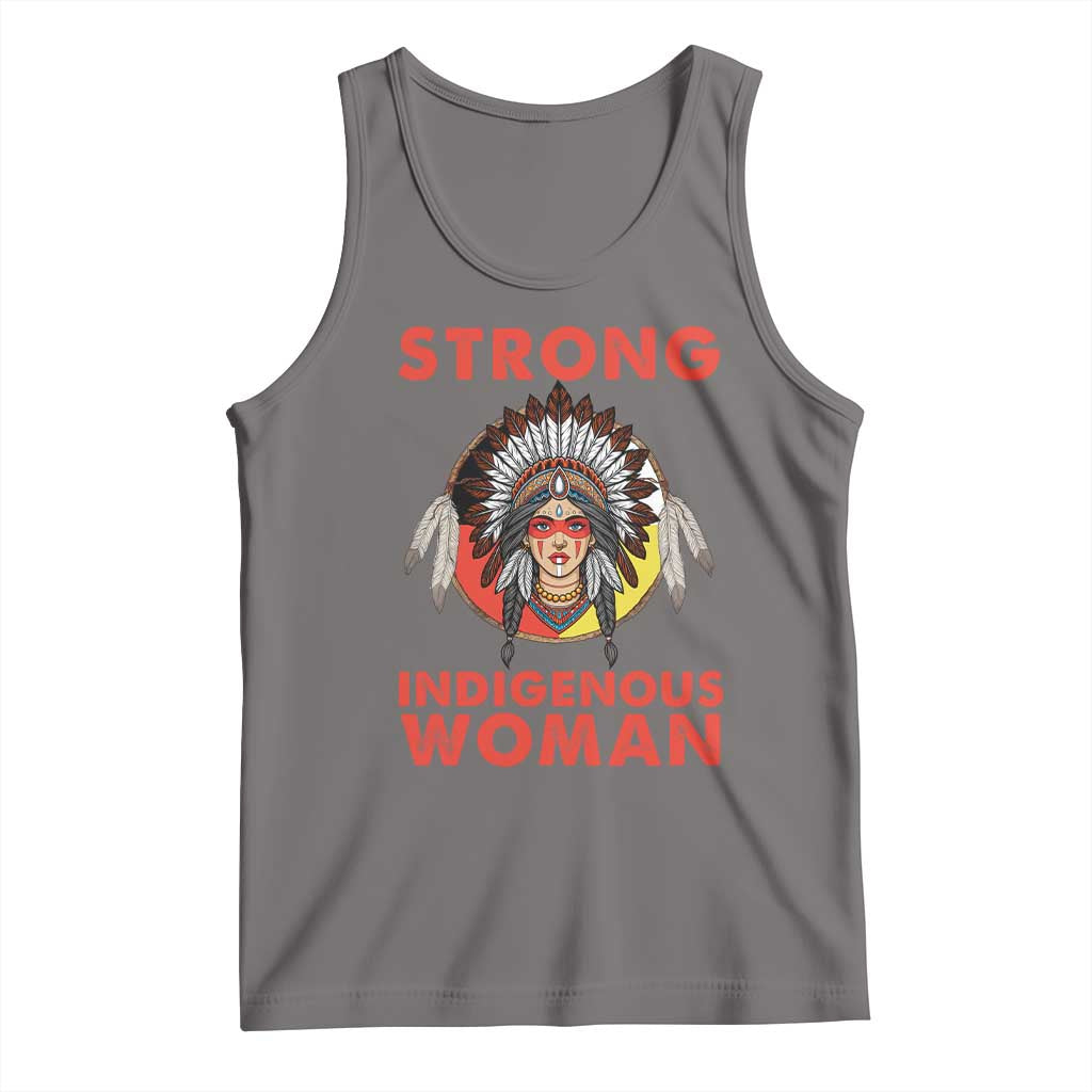 MMIW Native American Strong Indigenous Woman Tank Top - Wonder Print Shop