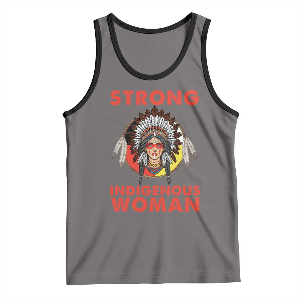 MMIW Native American Strong Indigenous Woman Tank Top - Wonder Print Shop