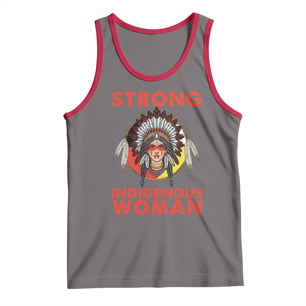 MMIW Native American Strong Indigenous Woman Tank Top - Wonder Print Shop