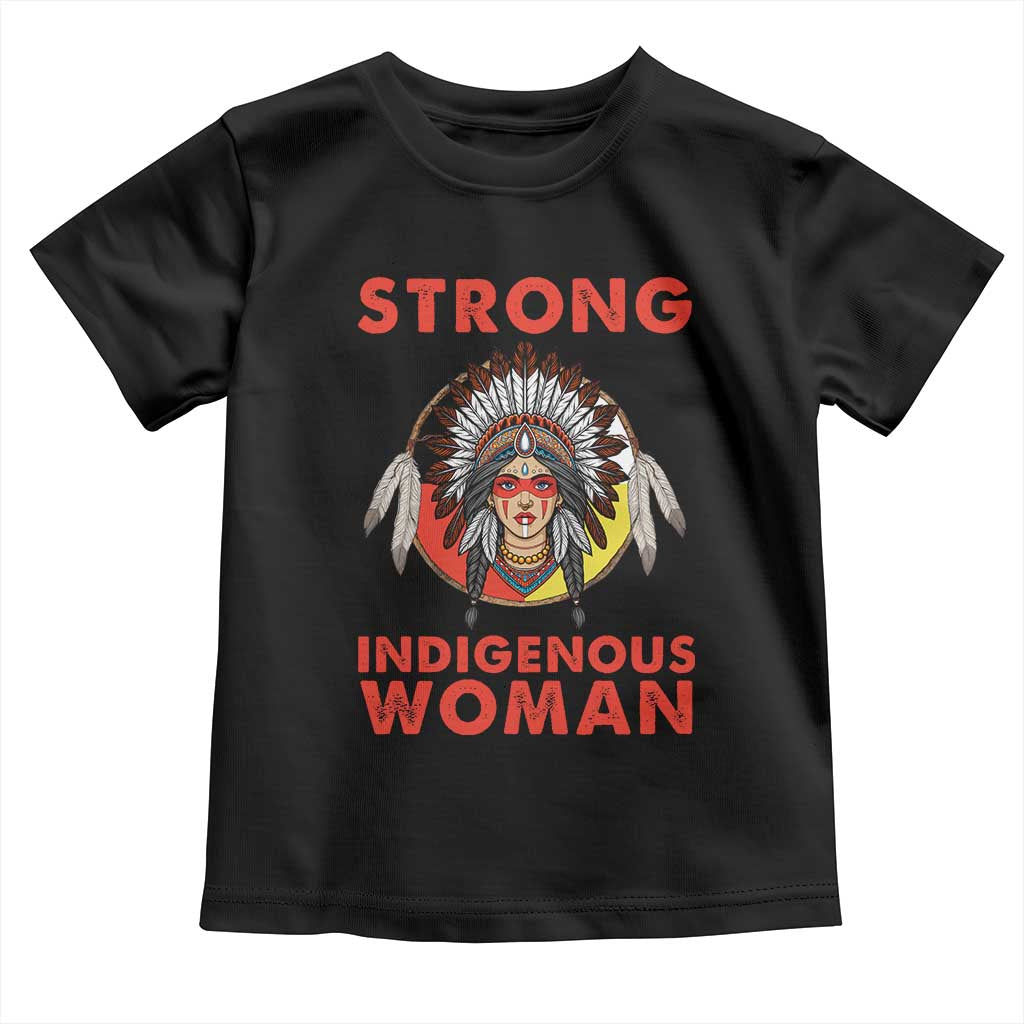 MMIW Native American Strong Indigenous Woman Toddler T Shirt - Wonder Print Shop