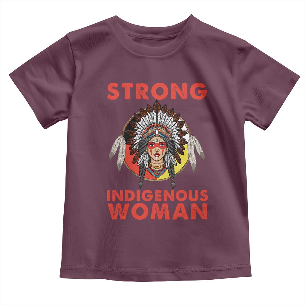 MMIW Native American Strong Indigenous Woman Toddler T Shirt - Wonder Print Shop