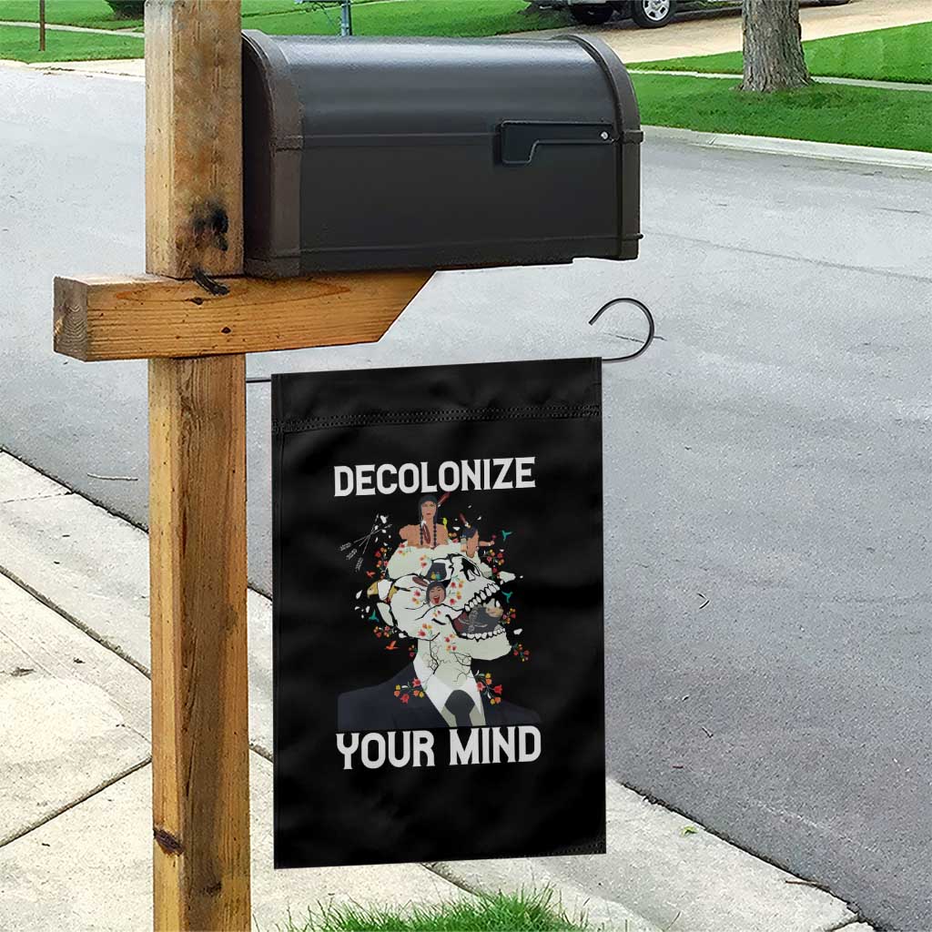 Indigenous People Native American Garden Flag Decolonize Your Mind - Wonder Print Shop