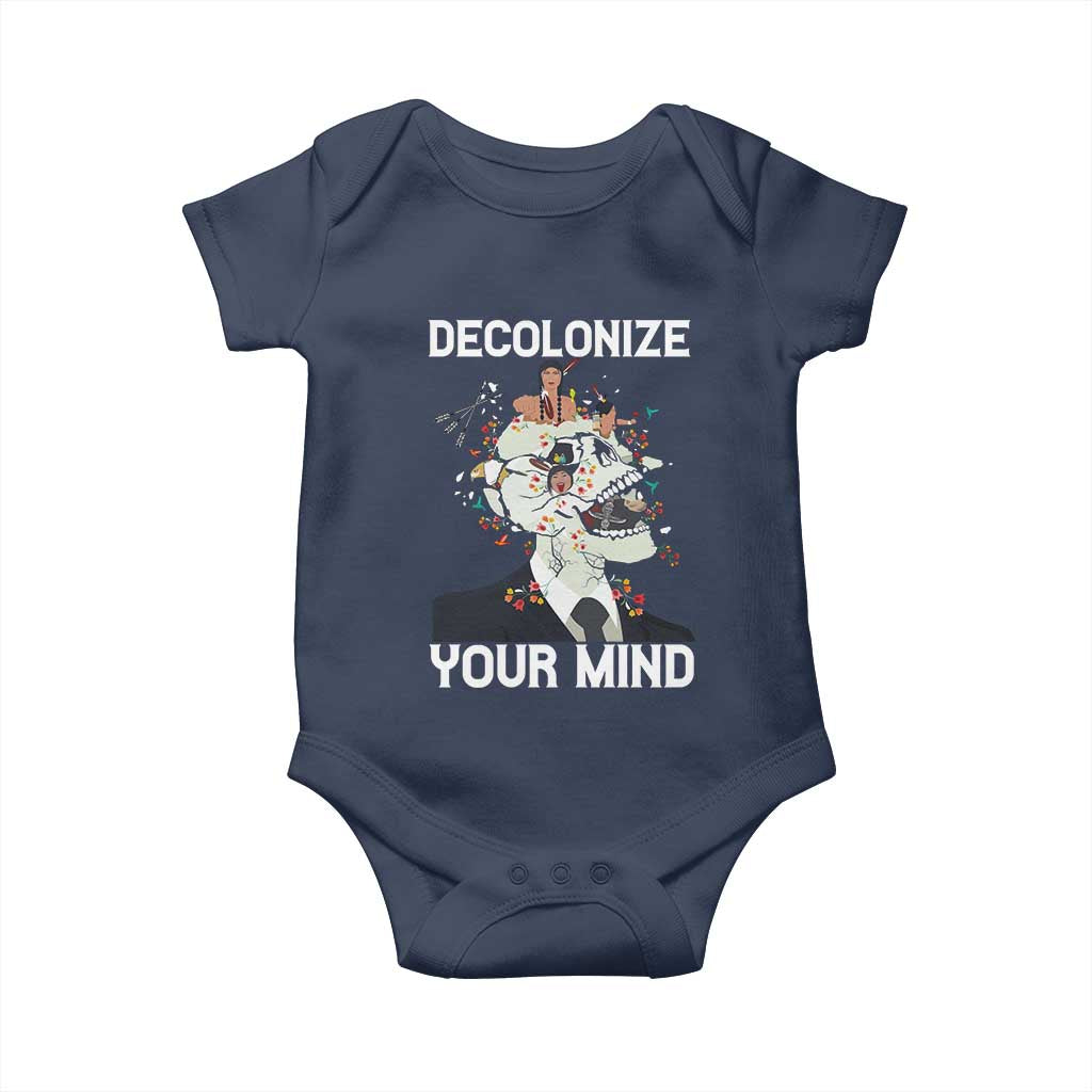 Indigenous People Native American Baby Onesie Decolonize Your Mind - Wonder Print Shop