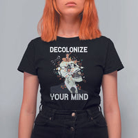 Indigenous People Native American T Shirt For Women Decolonize Your Mind - Wonder Print Shop
