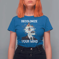 Indigenous People Native American T Shirt For Women Decolonize Your Mind - Wonder Print Shop