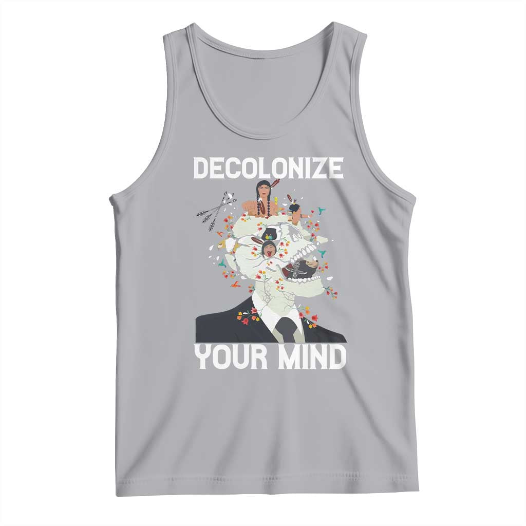 Indigenous People Native American Tank Top Decolonize Your Mind - Wonder Print Shop
