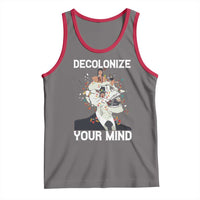 Indigenous People Native American Tank Top Decolonize Your Mind - Wonder Print Shop