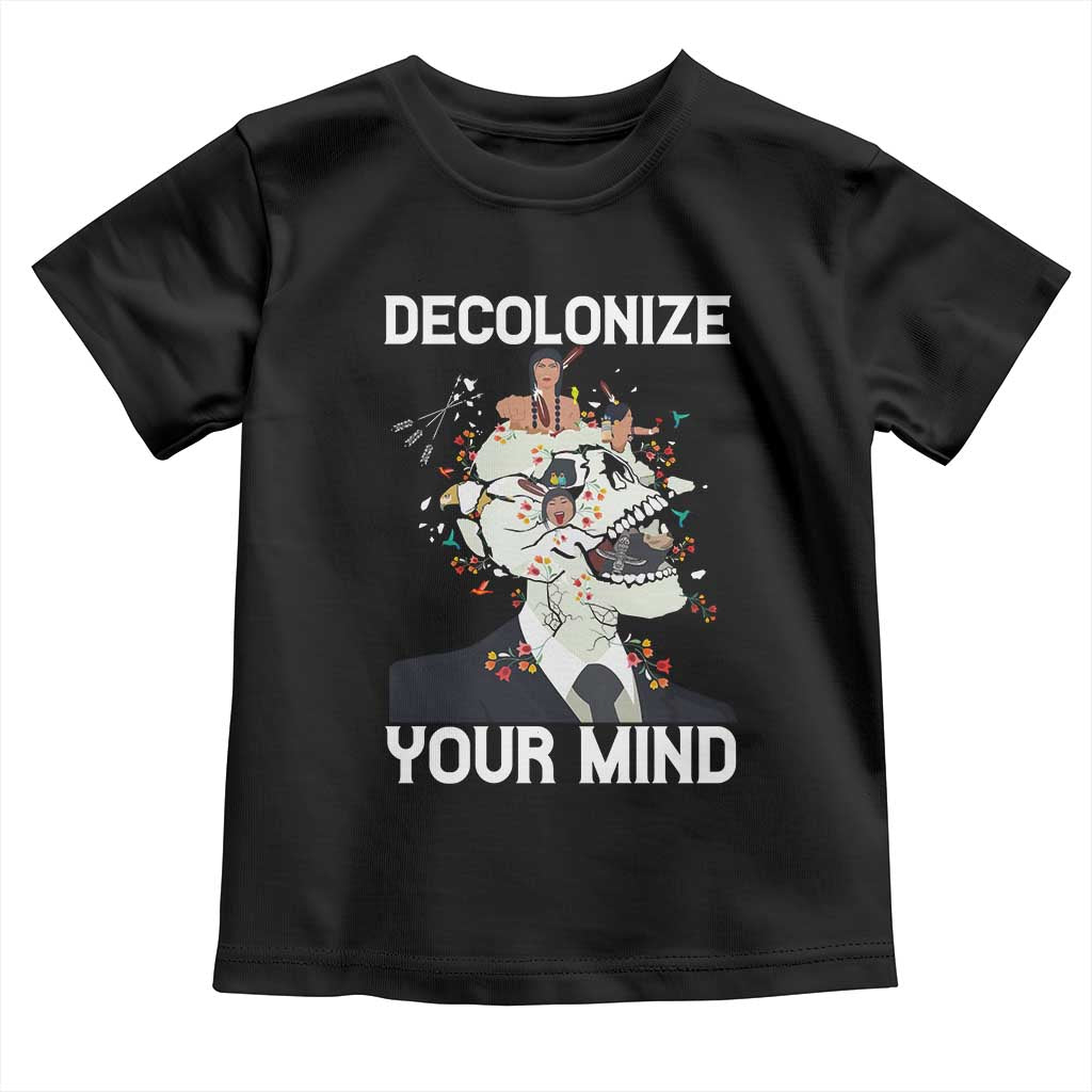 Indigenous People Native American Toddler T Shirt Decolonize Your Mind - Wonder Print Shop
