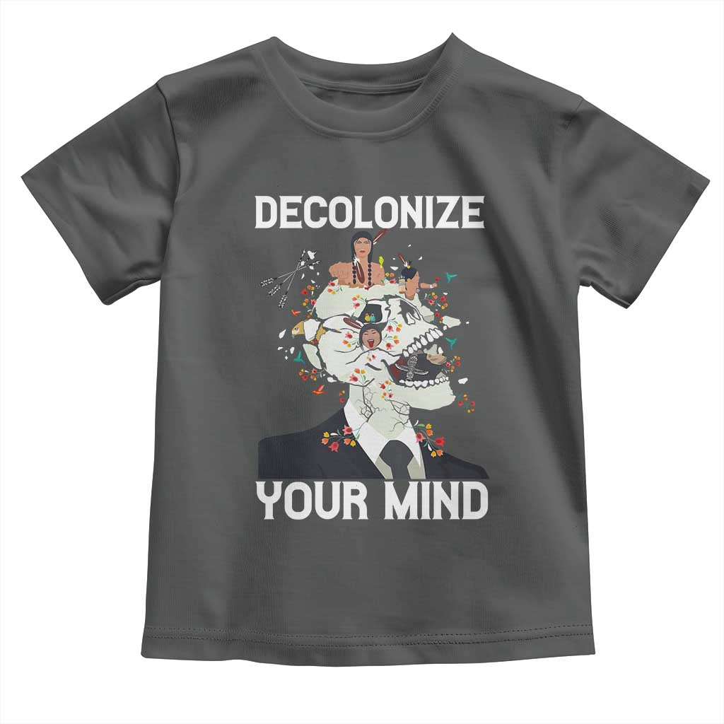Indigenous People Native American Toddler T Shirt Decolonize Your Mind - Wonder Print Shop