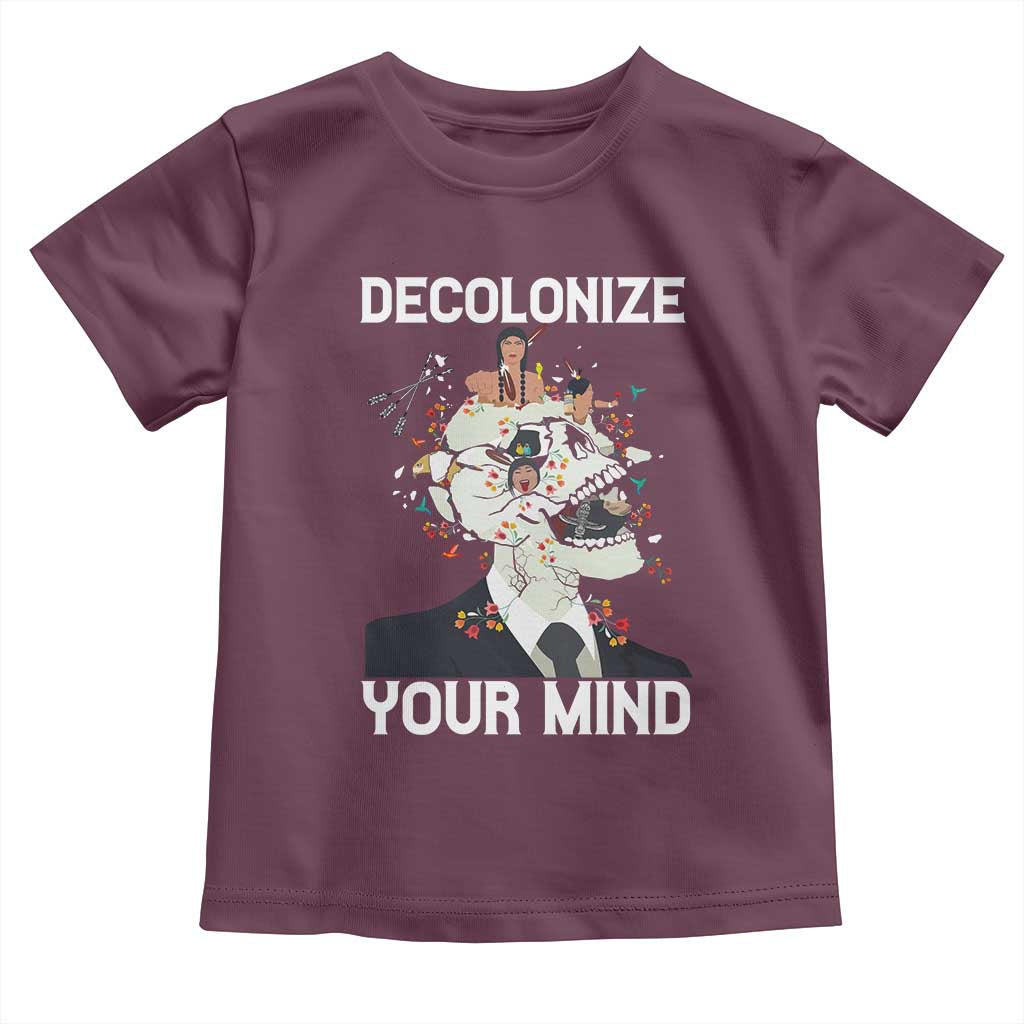 Indigenous People Native American Toddler T Shirt Decolonize Your Mind - Wonder Print Shop