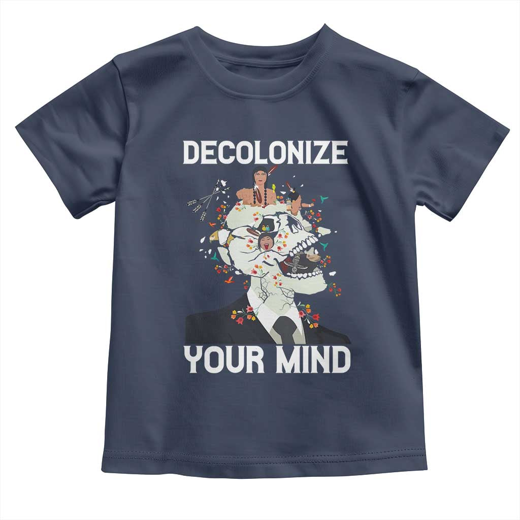 Indigenous People Native American Toddler T Shirt Decolonize Your Mind - Wonder Print Shop