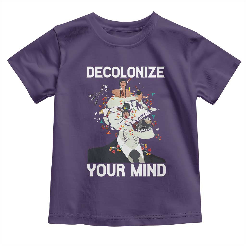 Indigenous People Native American Toddler T Shirt Decolonize Your Mind - Wonder Print Shop