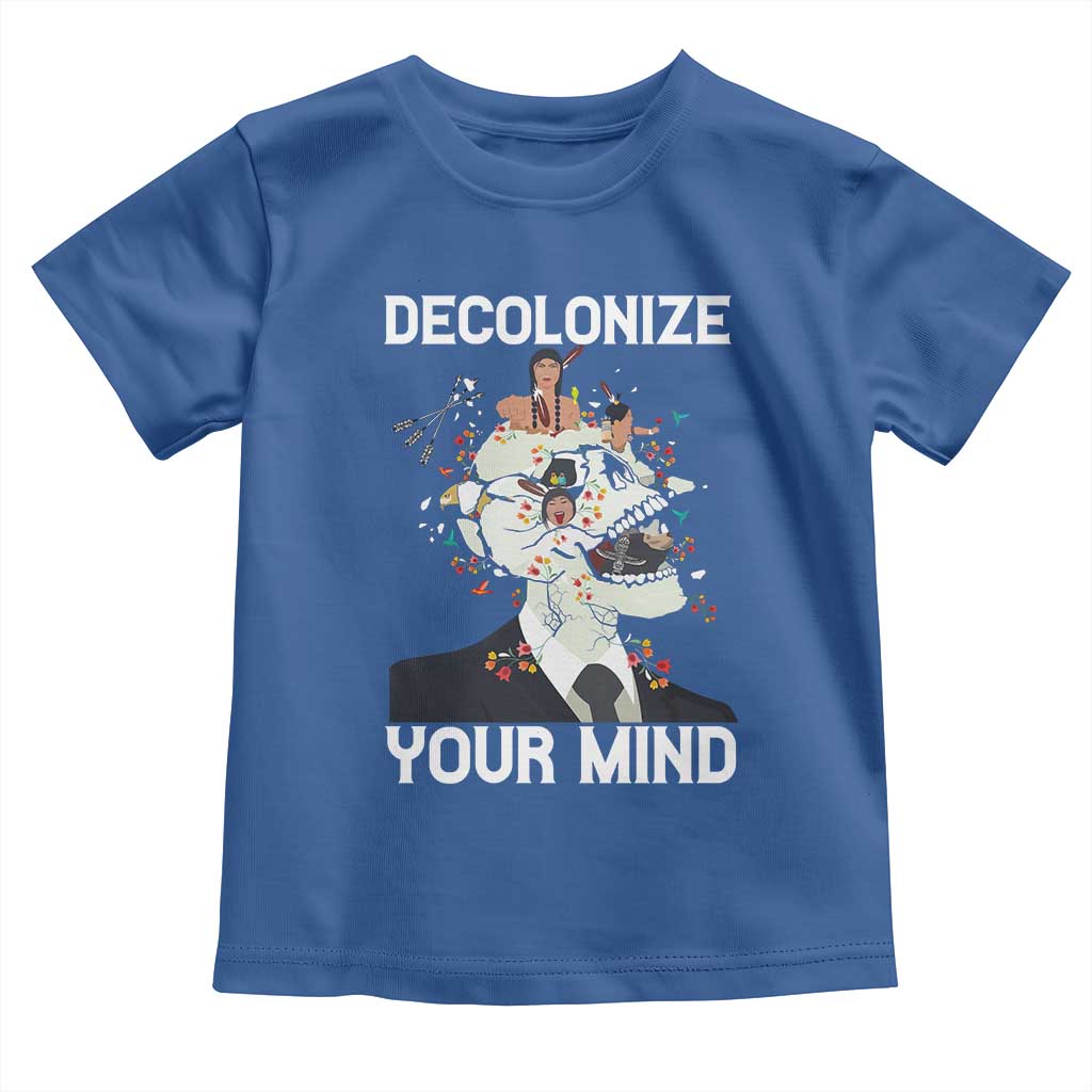 Indigenous People Native American Toddler T Shirt Decolonize Your Mind - Wonder Print Shop