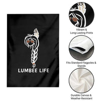 Native American Women Garden Flag Lumbee American Indian Tribe Indigenous Girl Life - Wonder Print Shop