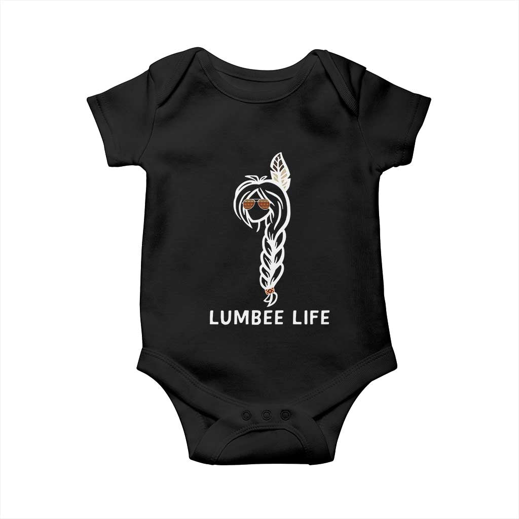 Native American Women Baby Onesie Lumbee American Indian Tribe Indigenous Girl Life - Wonder Print Shop