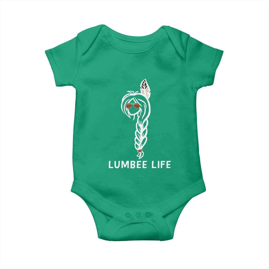 Native American Women Baby Onesie Lumbee American Indian Tribe Indigenous Girl Life - Wonder Print Shop