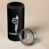 Native American Women 4 in 1 Can Cooler Tumbler Lumbee American Indian Tribe Indigenous Girl Life