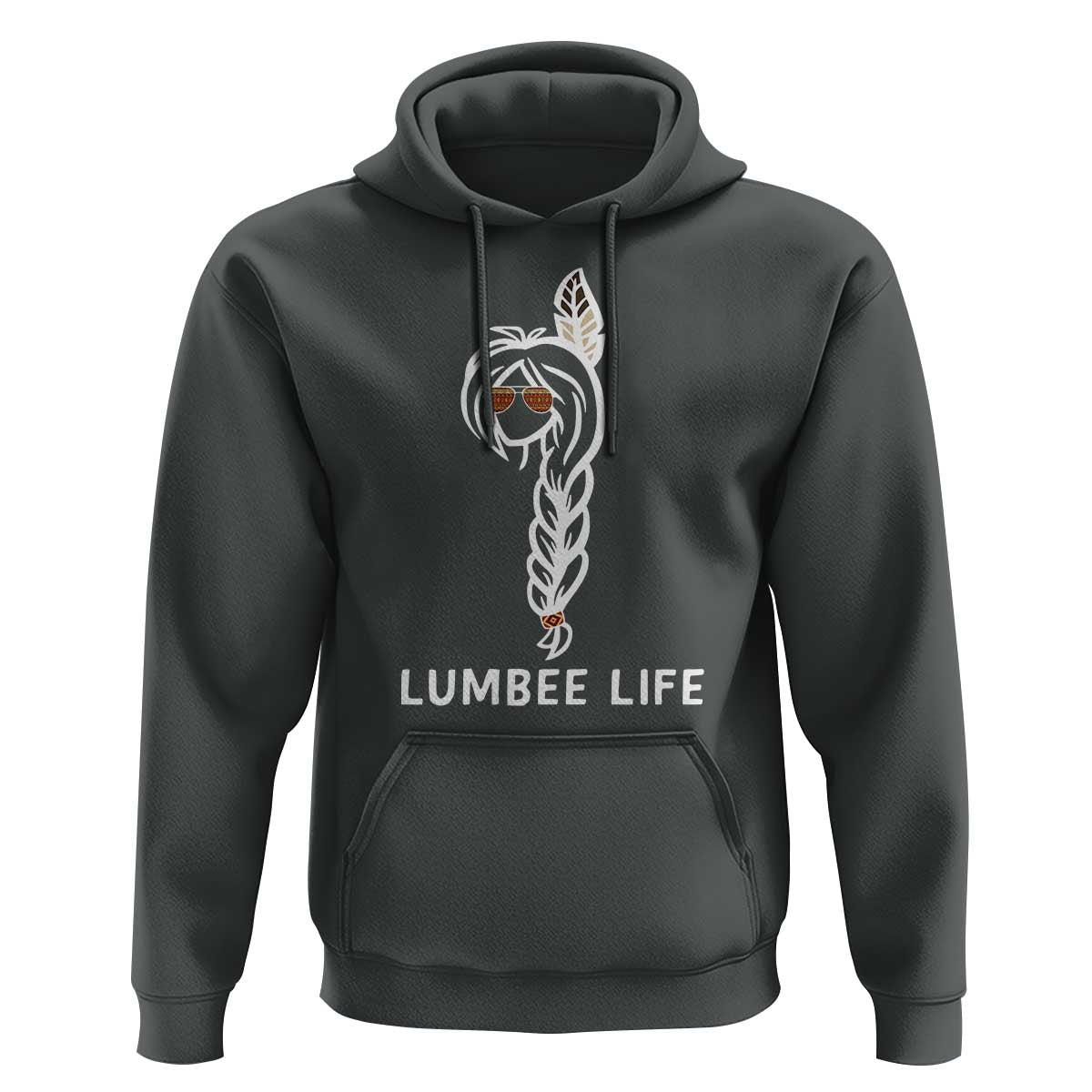 Native American Women Hoodie Lumbee American Indian Tribe Indigenous Girl Life - Wonder Print Shop