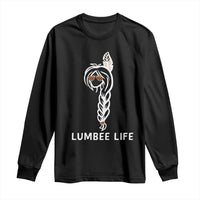 Native American Women Long Sleeve Shirt Lumbee American Indian Tribe Indigenous Girl Life - Wonder Print Shop