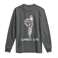 Native American Women Long Sleeve Shirt Lumbee American Indian Tribe Indigenous Girl Life - Wonder Print Shop