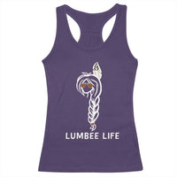 Native American Women Racerback Tank Top Lumbee American Indian Tribe Indigenous Girl Life - Wonder Print Shop