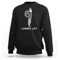 Native American Women Sweatshirt Lumbee American Indian Tribe Indigenous Girl Life - Wonder Print Shop
