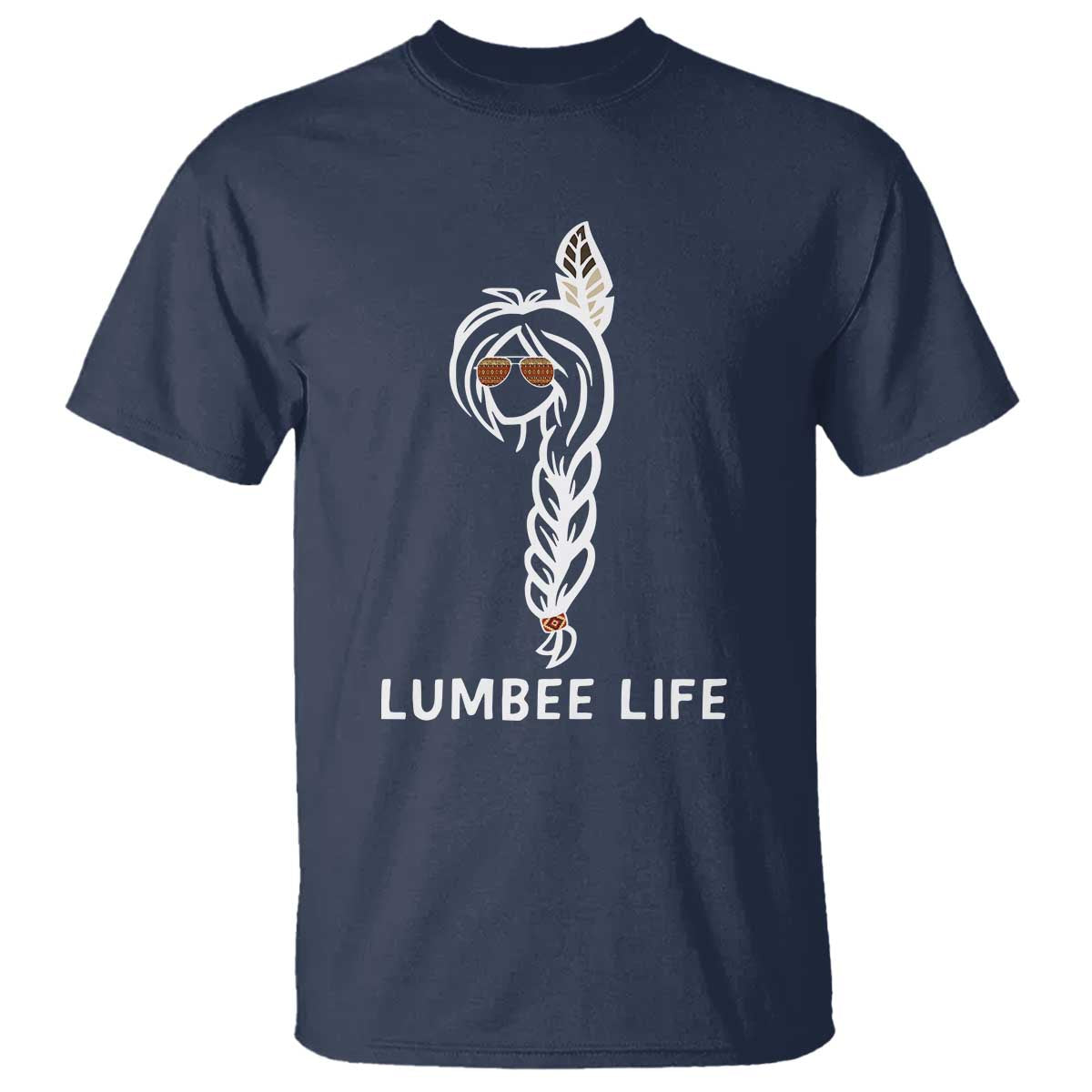 Native American Women T Shirt Lumbee American Indian Tribe Indigenous Girl Life - Wonder Print Shop