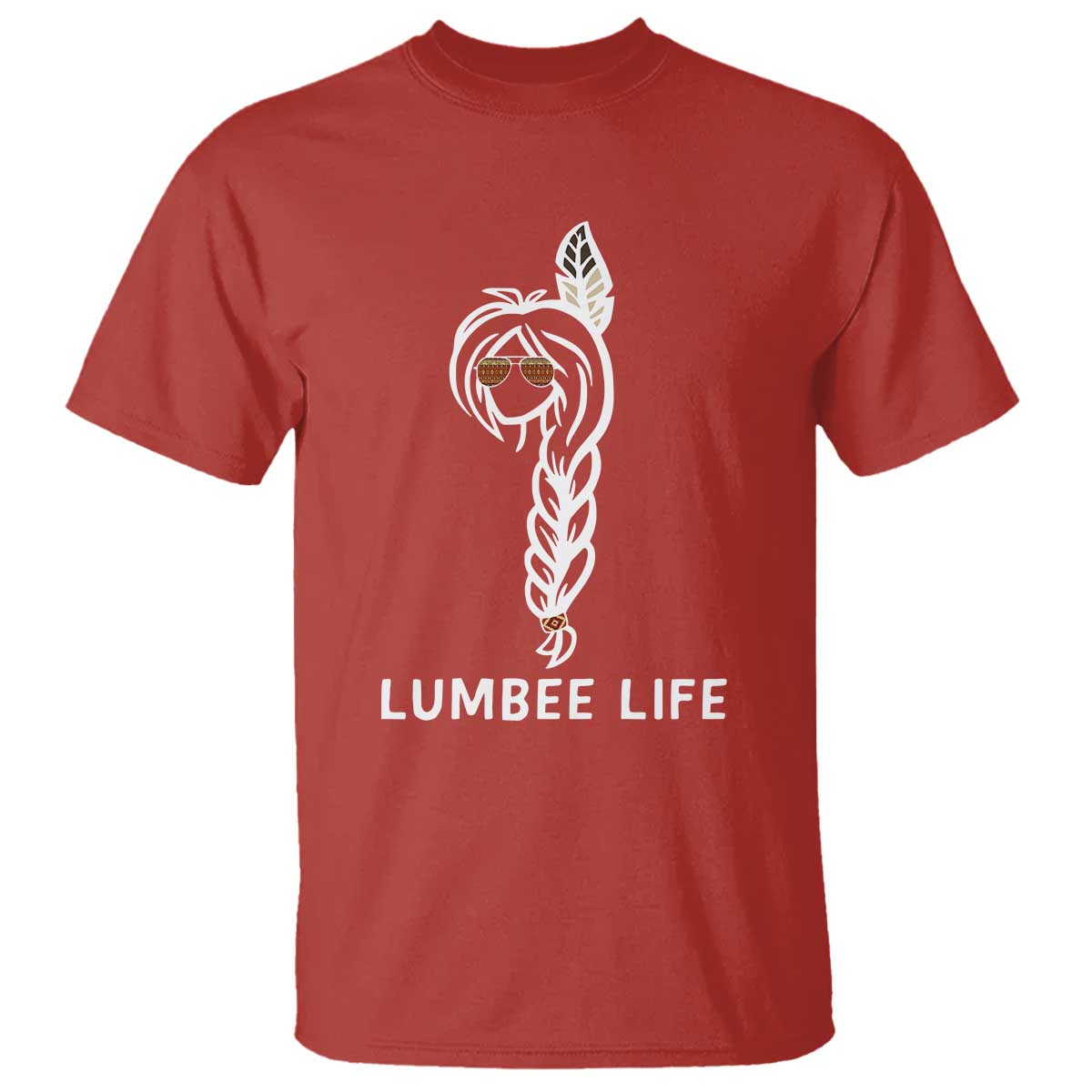 Native American Women T Shirt Lumbee American Indian Tribe Indigenous Girl Life - Wonder Print Shop