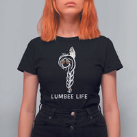 Native American Women T Shirt For Women Lumbee American Indian Tribe Indigenous Girl Life - Wonder Print Shop