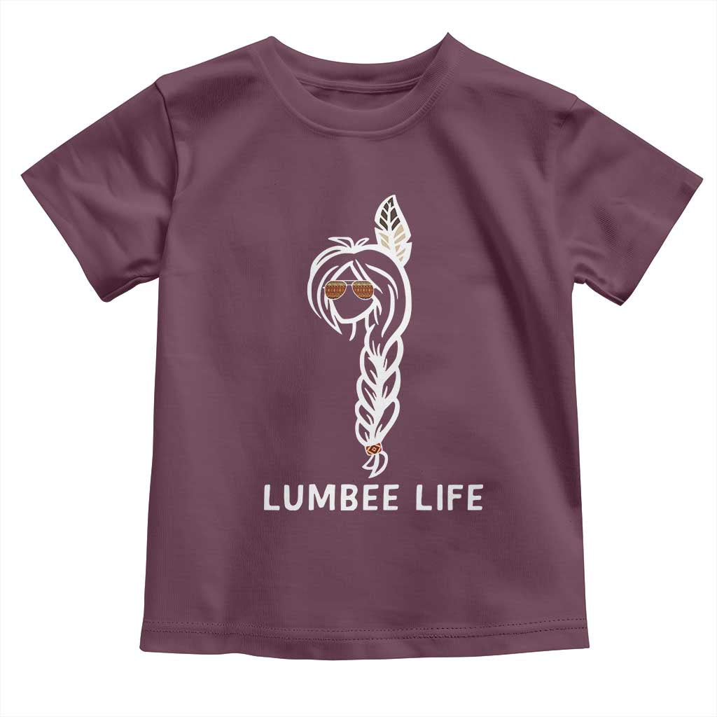 Native American Women Toddler T Shirt Lumbee American Indian Tribe Indigenous Girl Life - Wonder Print Shop