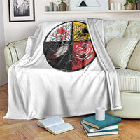 Native American Medicine Wheel MMIW Throw Blanket - Wonder Print Shop