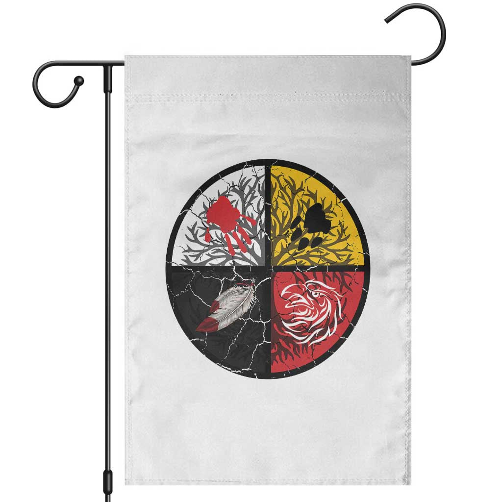 Native American Medicine Wheel MMIW Garden Flag - Wonder Print Shop