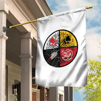 Native American Medicine Wheel MMIW Garden Flag - Wonder Print Shop