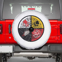 Native American Medicine Wheel MMIW Spare Tire Cover - Wonder Print Shop
