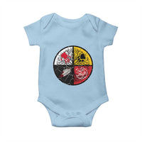 Native American Medicine Wheel MMIW Baby Onesie - Wonder Print Shop