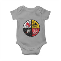 Native American Medicine Wheel MMIW Baby Onesie - Wonder Print Shop