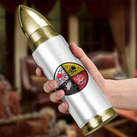 Native American Medicine Wheel MMIW Bullet Tumbler
