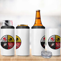 Native American Medicine Wheel MMIW 4 in 1 Can Cooler Tumbler