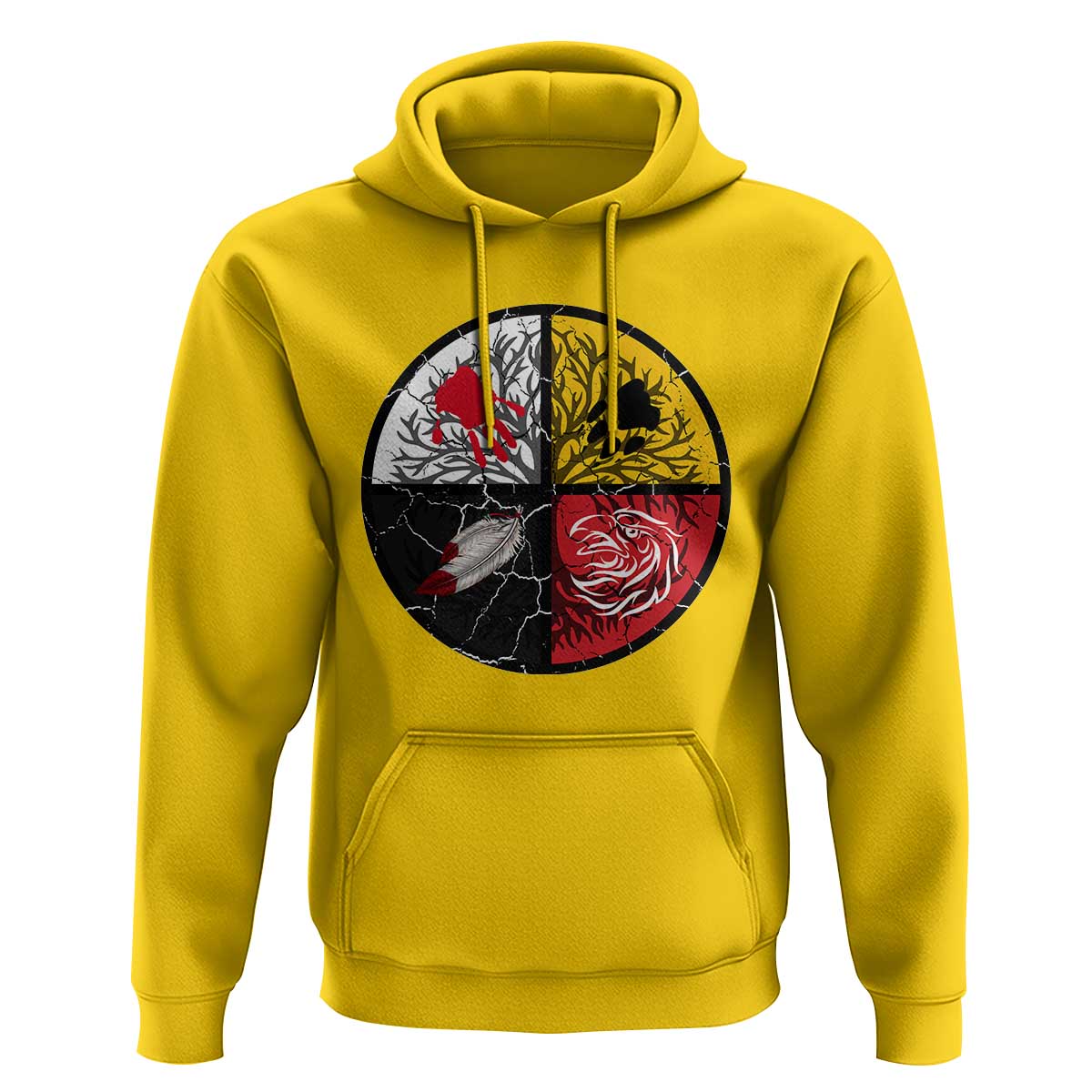 Native American Medicine Wheel MMIW Hoodie - Wonder Print Shop
