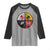 Native American Medicine Wheel MMIW Raglan Shirt - Wonder Print Shop