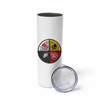 Native American Medicine Wheel MMIW Skinny Tumbler