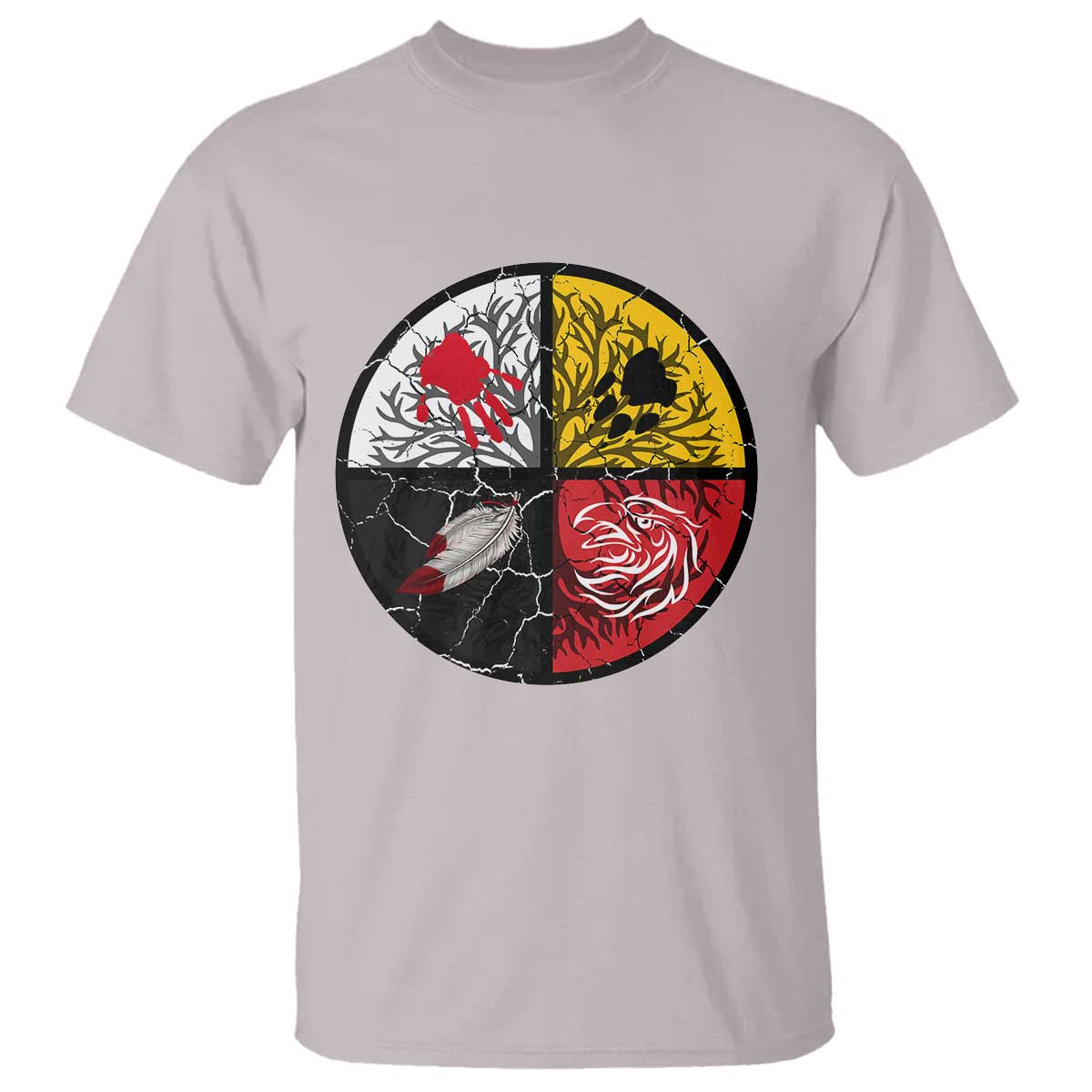 Native American Medicine Wheel MMIW T Shirt - Wonder Print Shop