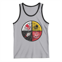 Native American Medicine Wheel MMIW Tank Top - Wonder Print Shop